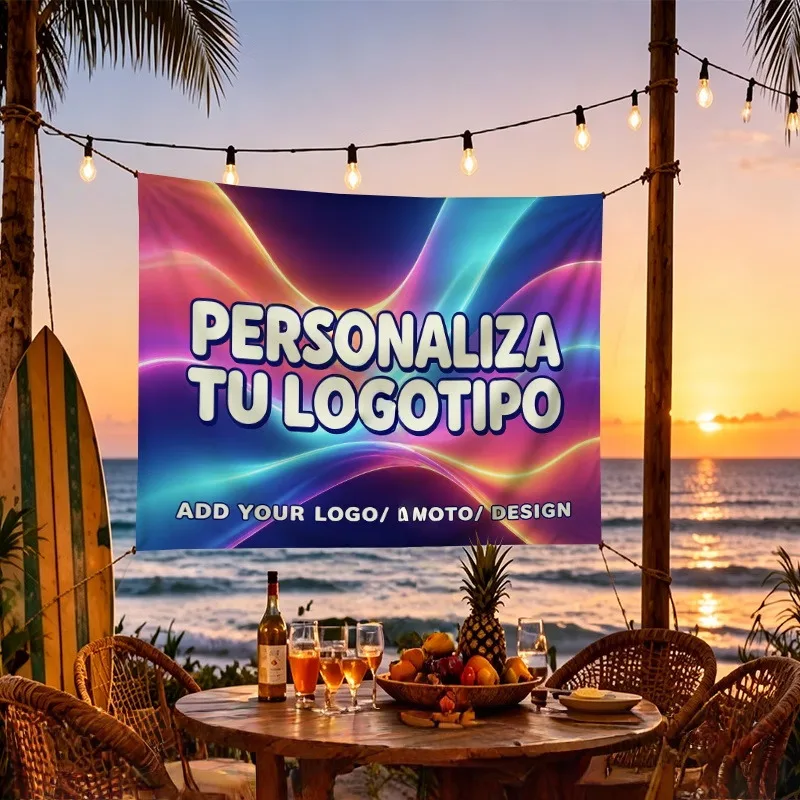 Custom Advertising Flags Adopt Brand-new Festive Designs Holiday Beautify Greatly Among The Public For Advertising Promotion