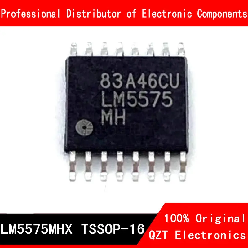 LM5575MHX original, TSSOP, LM5575, LM5575M, LM5575MH, TSSOP-16, novo, em estoque, 10 peças por lote