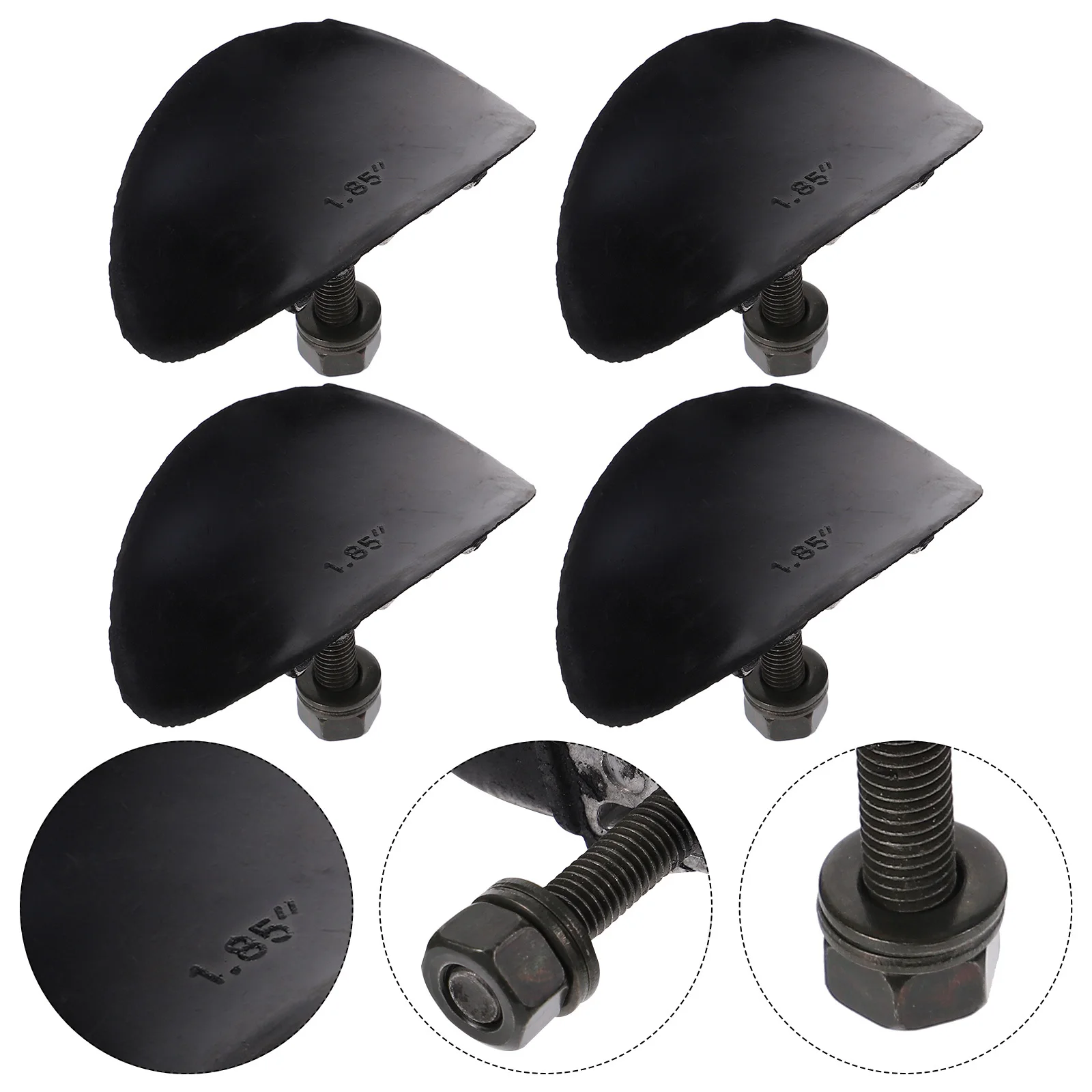 

4Pcs Rim Lock Anti Slip Clips Molded Flaps for Motocross Off Road Wheels Secure Fit Anti Vibration Pad Nut