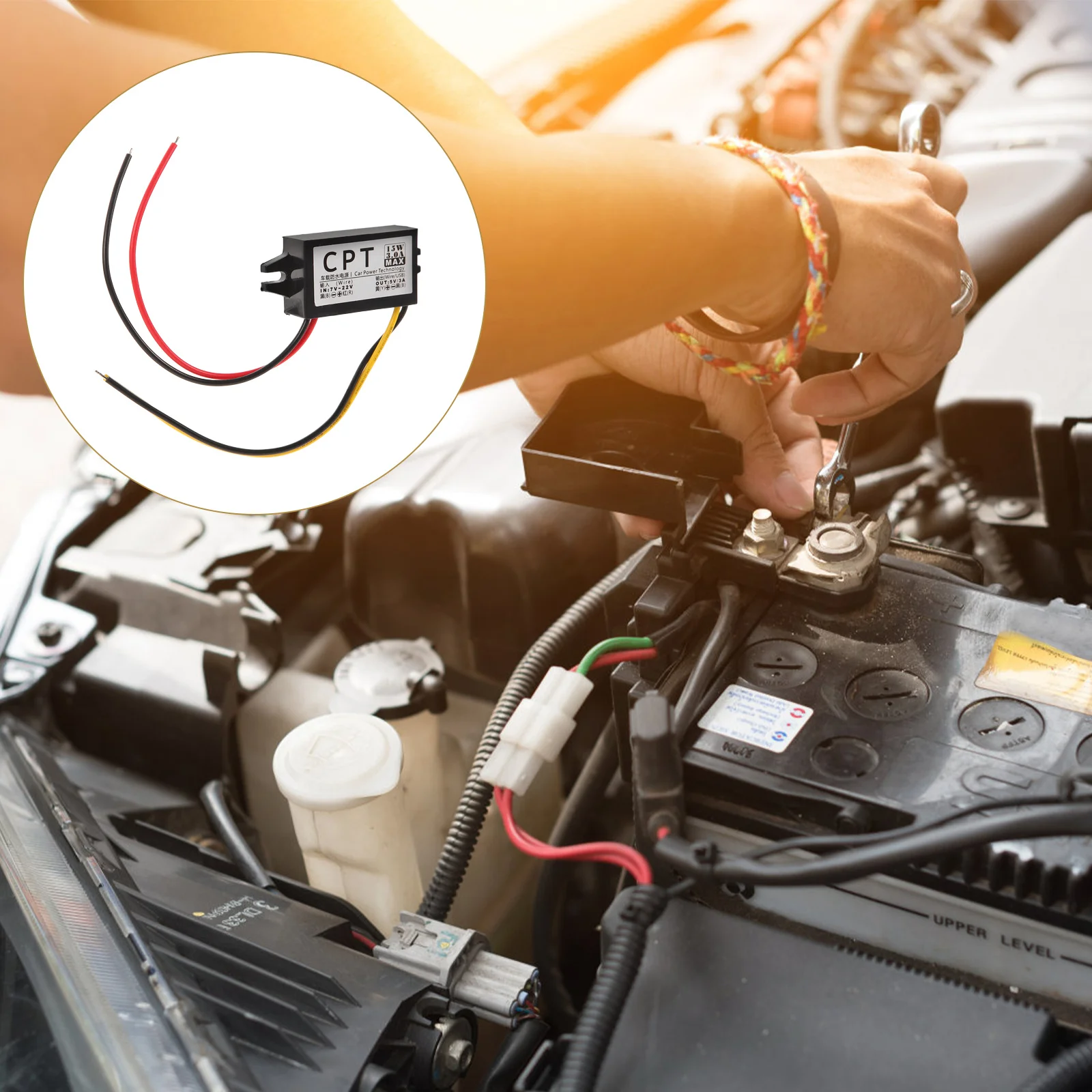 

Car Voltage Regulator Rectifier Universal Stabilization Converter Stable Output Energy Saving Voltage Stabilizer