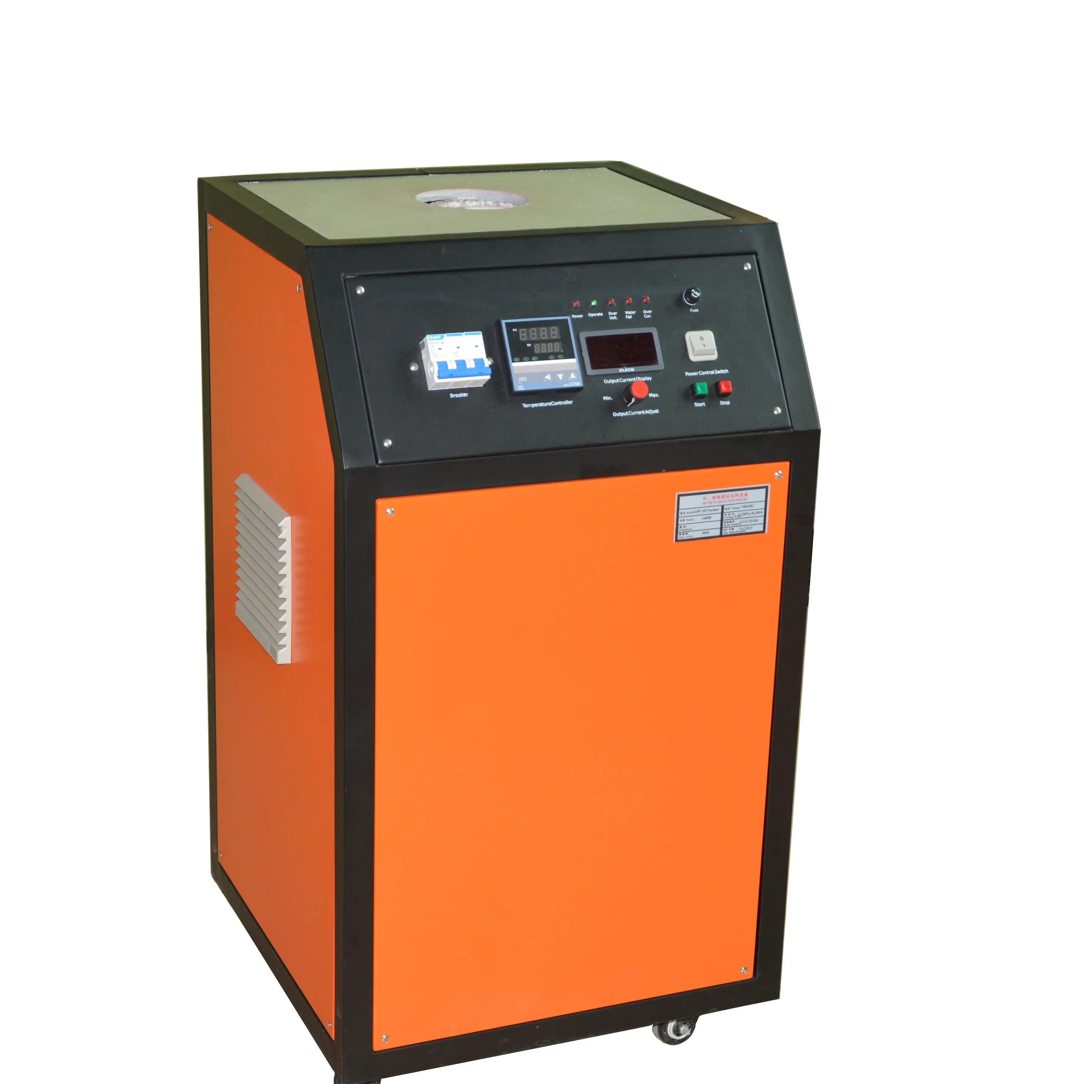 Cabinet melting furnace Induction heater metal Melting furnace Melting  gold silver brass copper iron etc