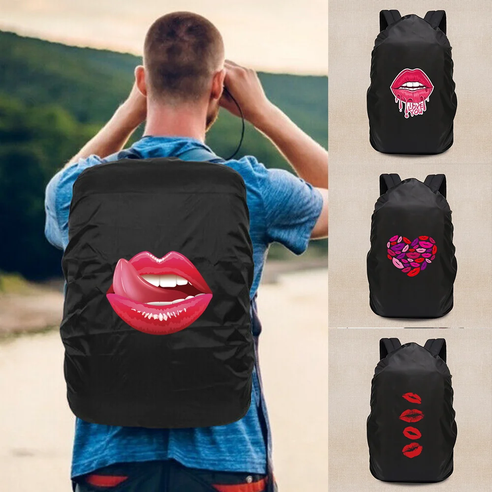 Outdoor Camping Hiking Practical Lightweight Nylon Backpack Dust Cover Travel Accessories Fit for 20L‑70L Backpack