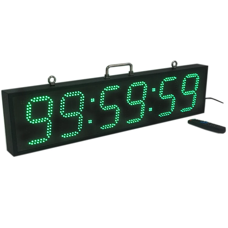 Tuoxing Waterproof 6 inch Outdoor LED Digital Marathon Timer