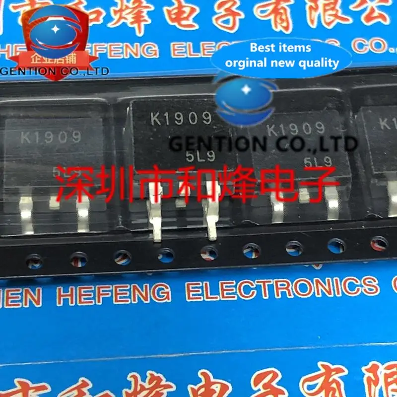 

10 шт. K1909 2SK1909 TO-263 100 В 25 А в наличии 100% новые и оригинальные