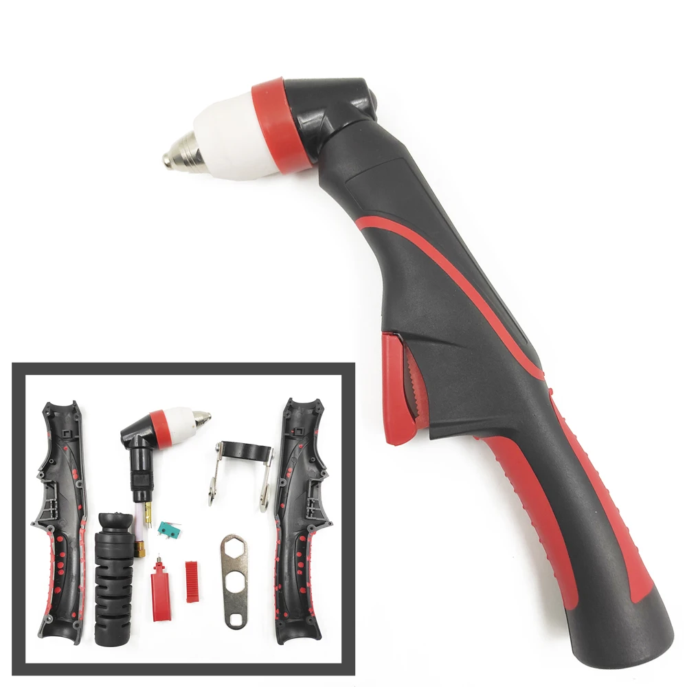 P-80 Inverter Plasma Cutter Gun 80A Air Cooled Plasma Cutting Torch Body Roller Guide Wheel CUT-80 CUT-100 CUT 80 100