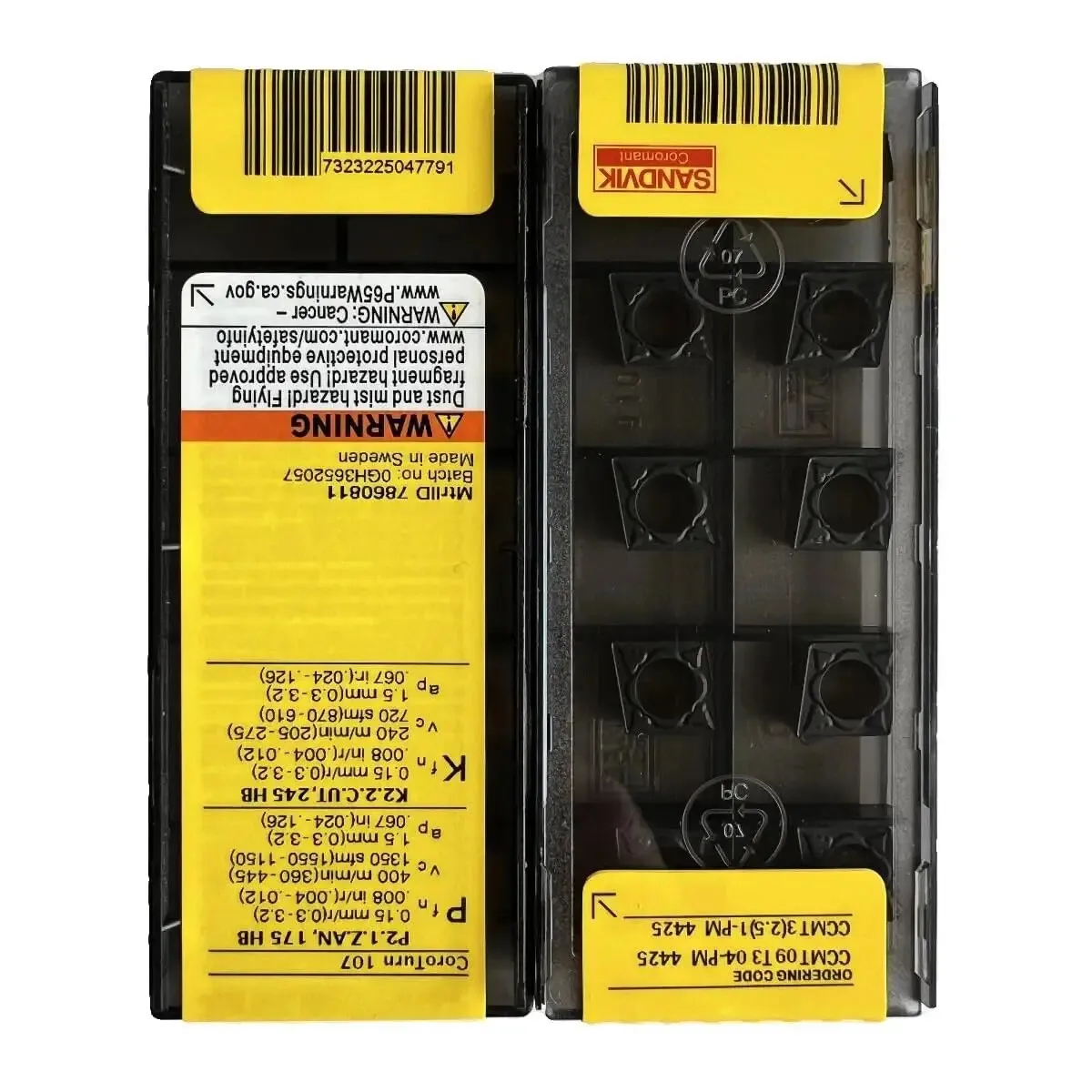 

CCMT09T304-PM 4425 /Original genuine CNC alloy blade 10 PCS