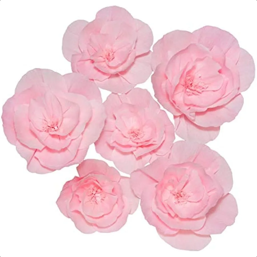 

Paper Flowers Decorations for Wall Paper Wall Flowers Flower Wall Decorations Large Flowers Decorations for Wall Pink Party Dec
