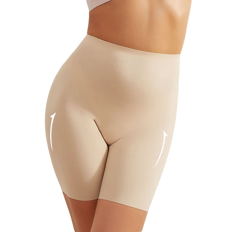 AliExpress Flarixa High Waist Safety Shorts Anti Light for Women Anti Chafing Boxers Underwear Protective Panties Under Dress Cycling Pants