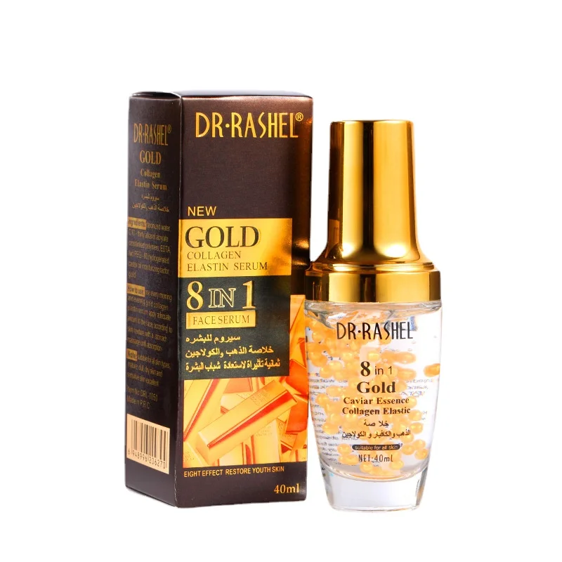 DR.RASHEL Gold Collagen Anti Wrinkle Moisturizing Whitening Essence Lotion Brighten Skin Muscle Bottom Liquid