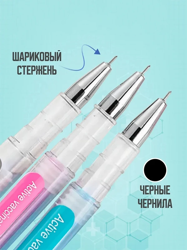 30Pcs Syringe Shaped Ballpoint Pens for Nurses Doctors Students Funny Novelty Desk Accessory Gift