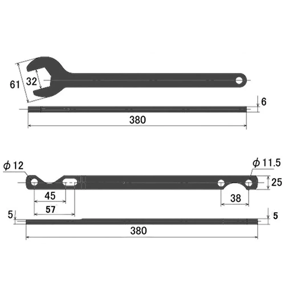 2pcs 32mm Fan Clutch Nut Wrench, Hand Water Pump Holder Removal Tool Kit Sets for  E34 E39 E36 E46 E90 M52TU M54 M56 M60