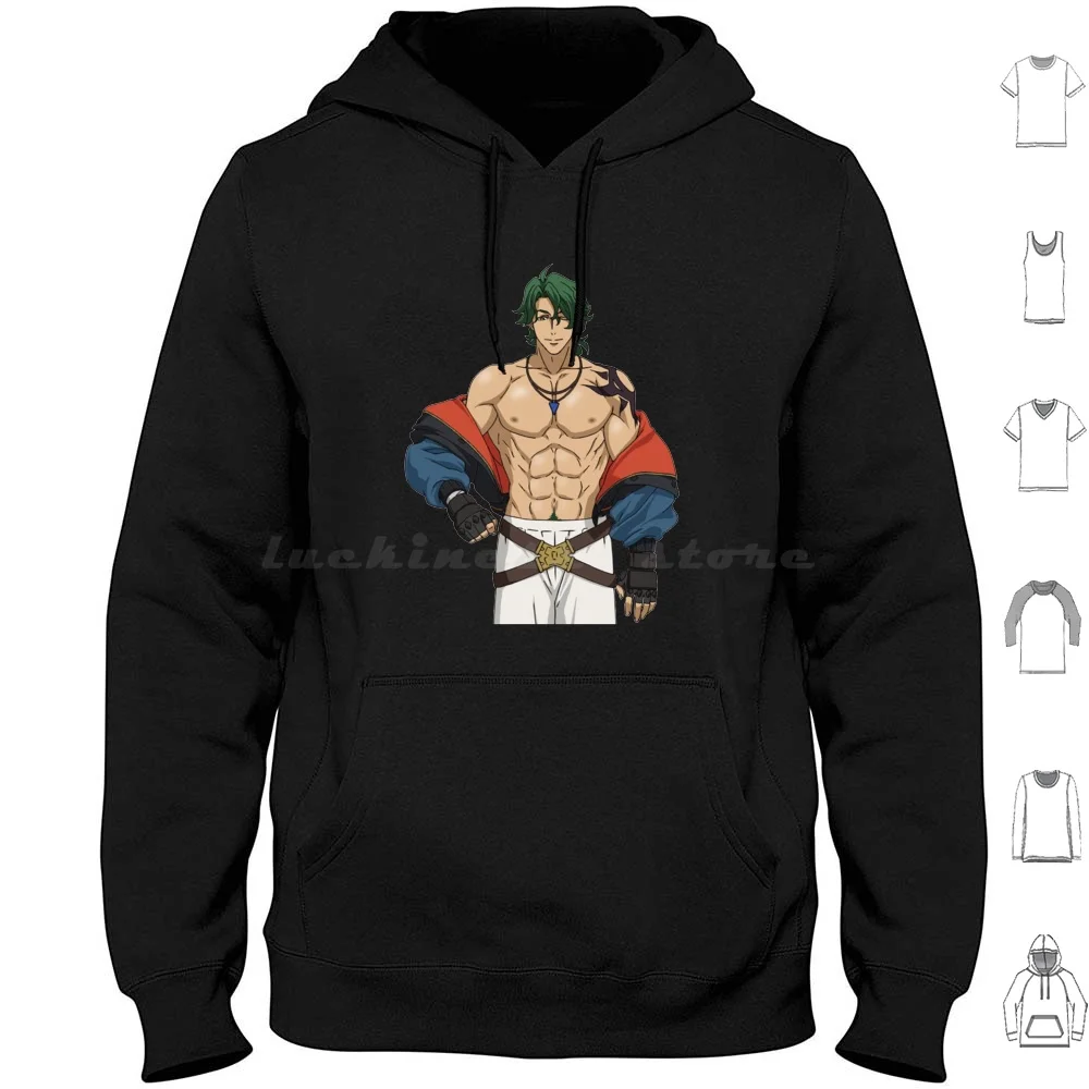 Joe ( Sk8 The Infinity ) Hoodie Cotton Long Sleeve Titties Anime Hentai Oppai Boobs Tits Sexy Lewd Ecchi Manga Erotic Nipples