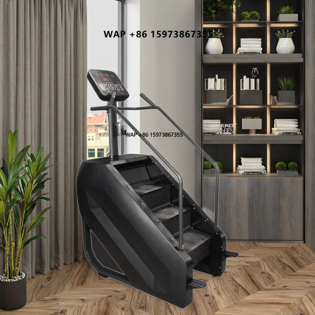 Oulan Commercial-Grade Foot Pedal Machine | 15 Adjustable Speeds Low-Impact Cardio Strength Trainer Electric Stair Climber