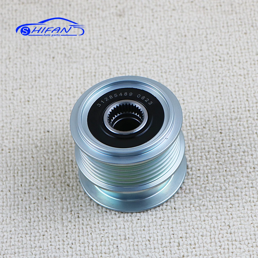 31285489 Alternator Generator Freewheel Pulley For Volvo  XC60 2.5l 5 Cylinder Turbo 2015 2016