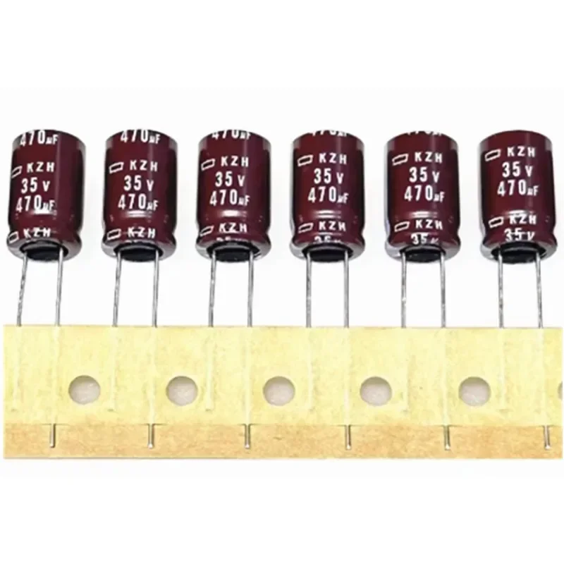 10Pcs/20Pcs Nippon KZH Series 35V470uF 10X16mm High-frequency and long-life electrolytic capacitors