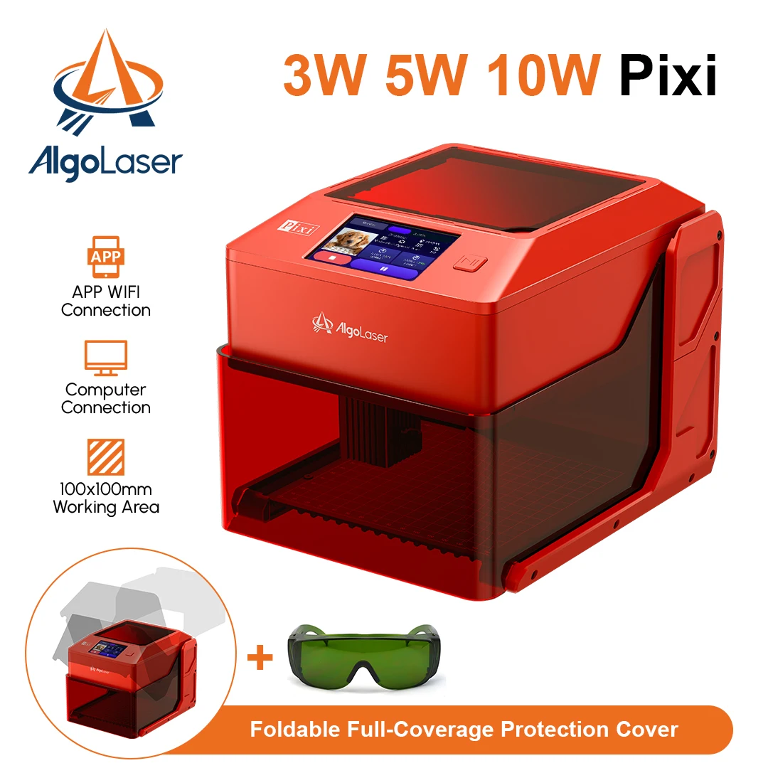 AlgoLaser PIXI レーザー彫刻機ポータブル 3/5/10 ワット電源カバー AlgoLaser PIXI レーザー彫刻機ポータブル 3/5/10 ワット電源カバー