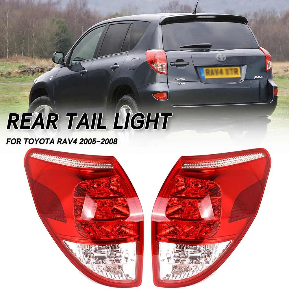 

Left/Right Side Car Tail light Rear Bumper Light Stop Brake Lamp Turn Signal Warning For Toyota RAV4 2005 2006 2007 2008