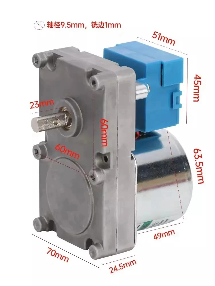220V 26W 63KTYZ AC Synchronous Motor for Biomass Pellet Heating Stove Low Speed Motor