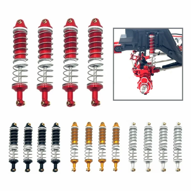 

WLtoys 1/10 104006 104010 104020 104026 Metal Hydraulic Shock Absorber For RC Car Upgrade Parts