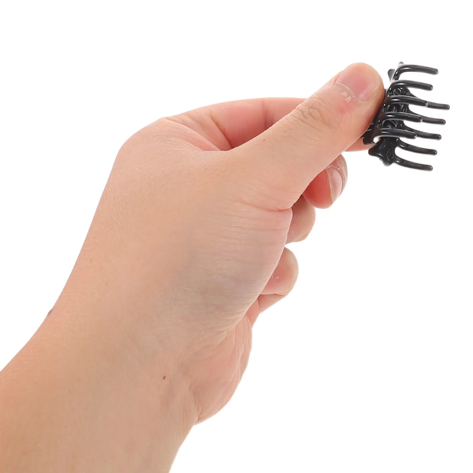 18Pcs Ear Acupressure Clip Black Plastic Acupoint Clamp Comfortable Ear Acupoint Pain Relief Tool Acupressure Clip for Ears