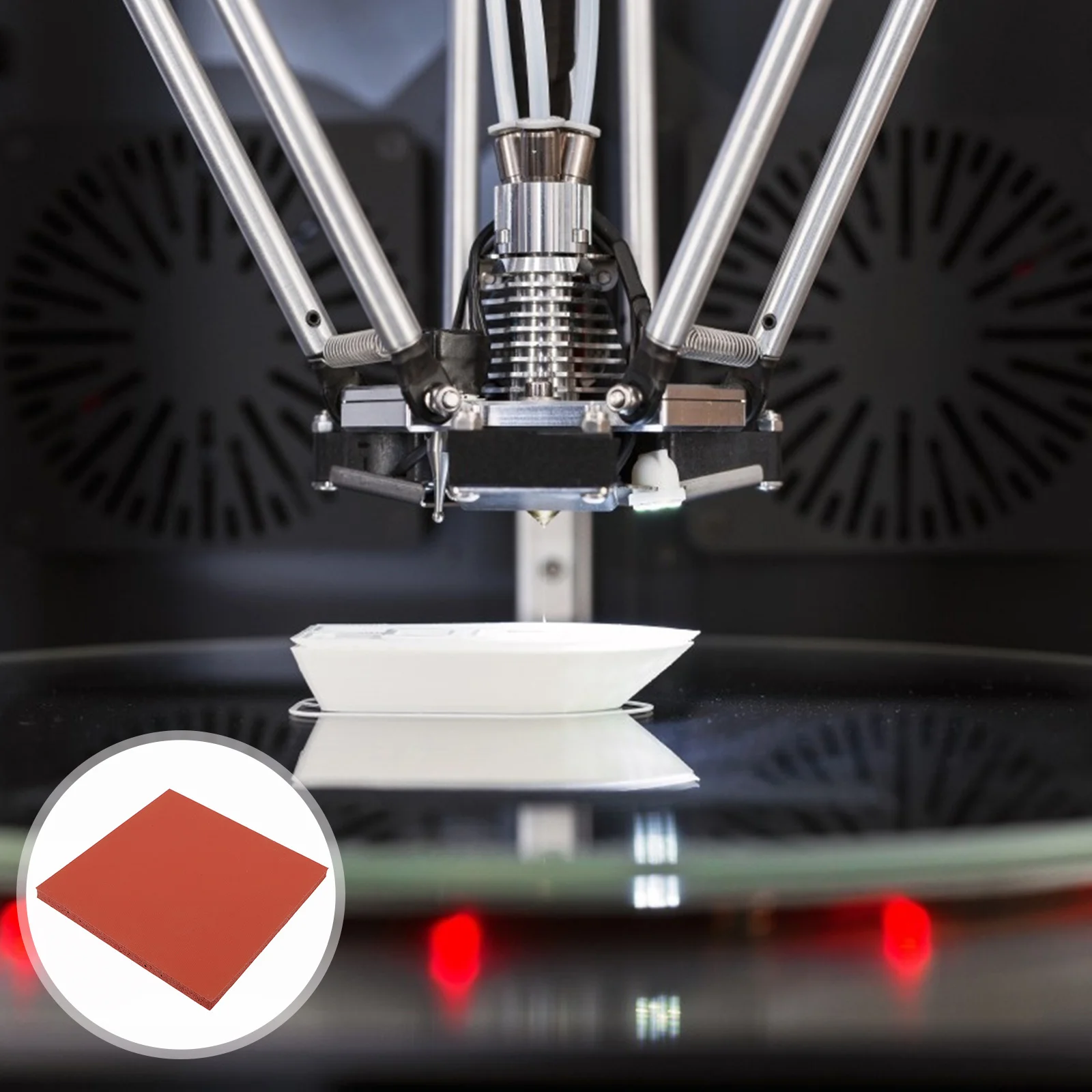 

Silicone Mat For Heat Transfer Sublimation High Temperature Resistant Non-Slip Sewing Pad Heat Press Machine