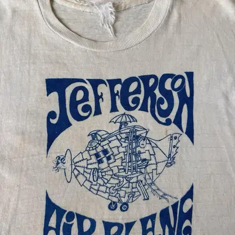 Jefferson Airplane T Shirt Psychadelic San Francisco Band