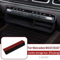 Central storage box for Mercedes gle w167 gls w167 x167 gle coupe gle 2020~2025 gle 350/amg 450 500e amg interior accessories