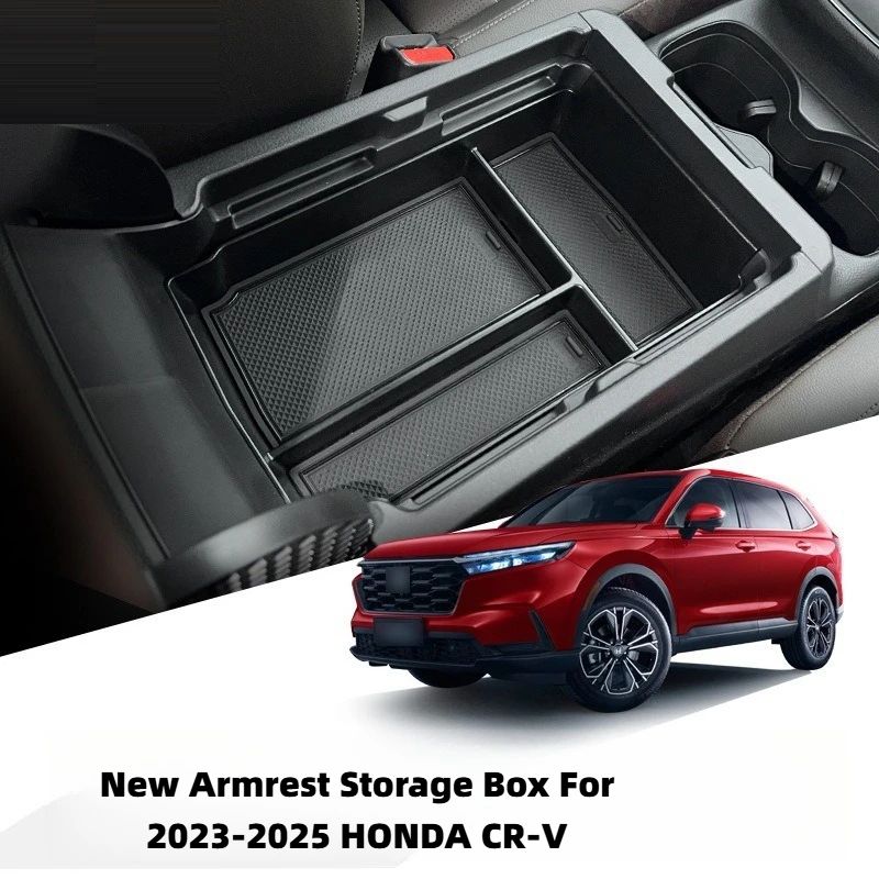 

Armrest Storage Box Center Console Organizer for 2023 2024 2025 Honda CRV Car Storage Car Interior Accessories