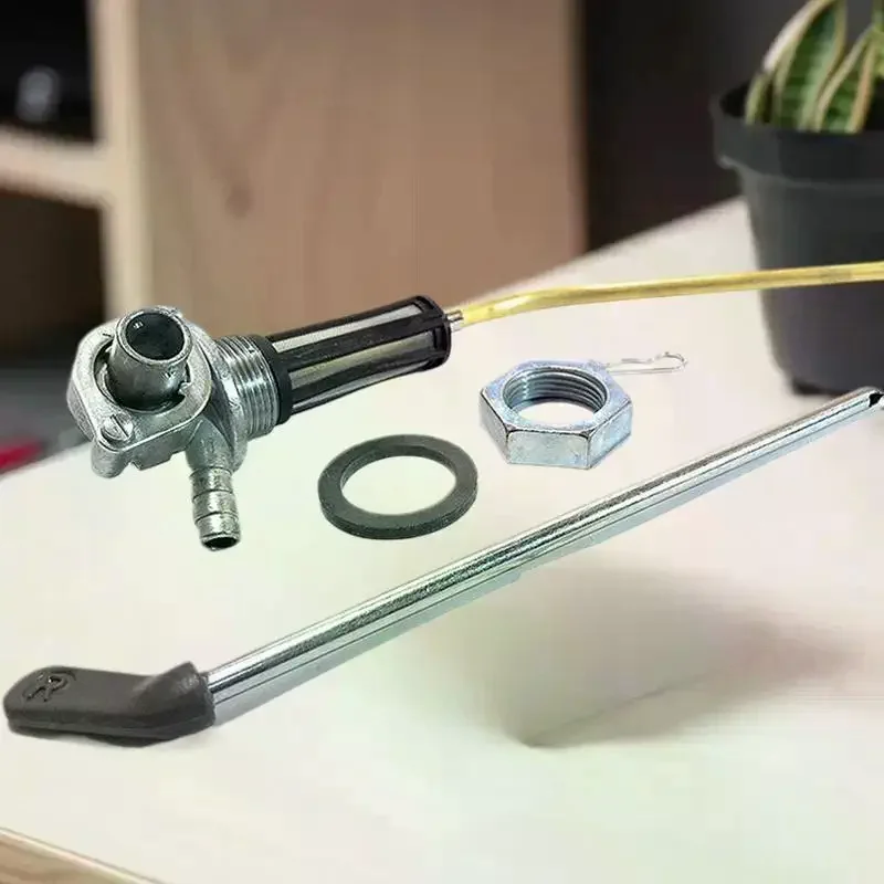 Set of DIY Motorcycle Fuel Valve Accessory Fits VESPA PX 125 150 200 77-83, Petcock Shut Off Switch