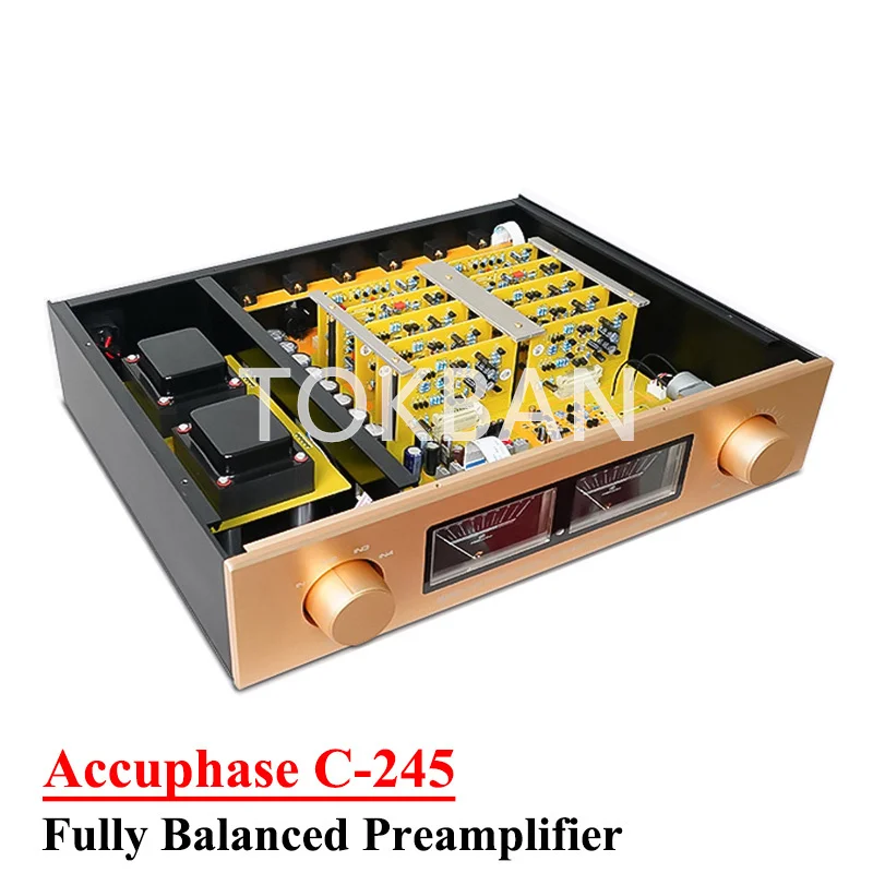 

Reproduced Accuphase C-245 Line Preamplifier Supports XLR Balanced Input and Output Low Distortion High-end HIFI Amplifier Audio