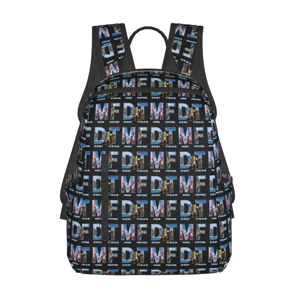 Bads Bunnys Debi Tirar Mas Fotos DTMF Backpack Daypack Kids BookBag School Bag Shoulder Bags for Men Women