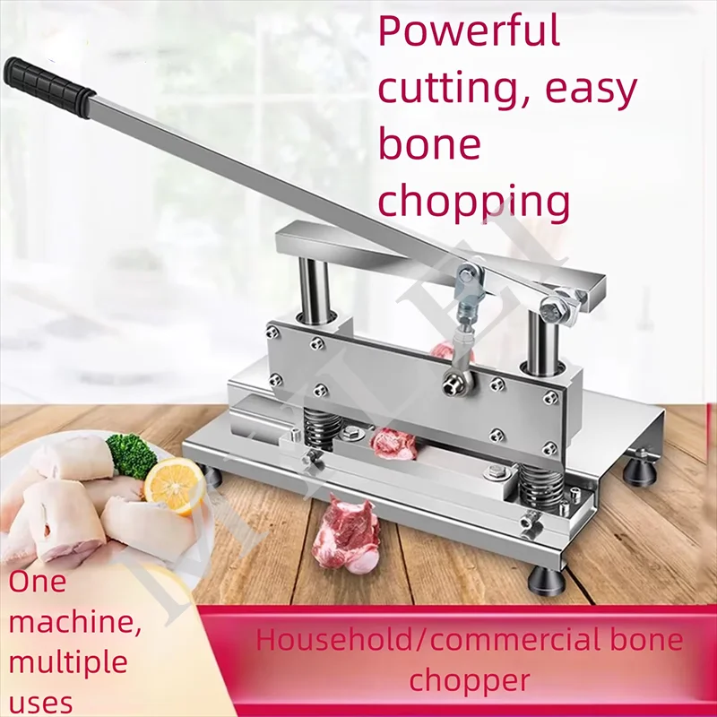 Home Kitchen Manual Frozen Meat Slicer Bone Cutting Tool Stainless Steel Bone Meat Cutter Chicken Duck Fish Cutting