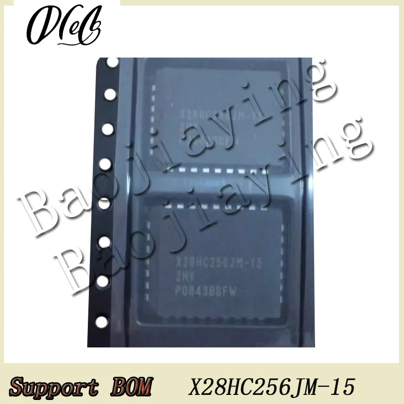 5PCS/Lot X28HC256 X28HC256JM-15 PLCC32 memory IC chip