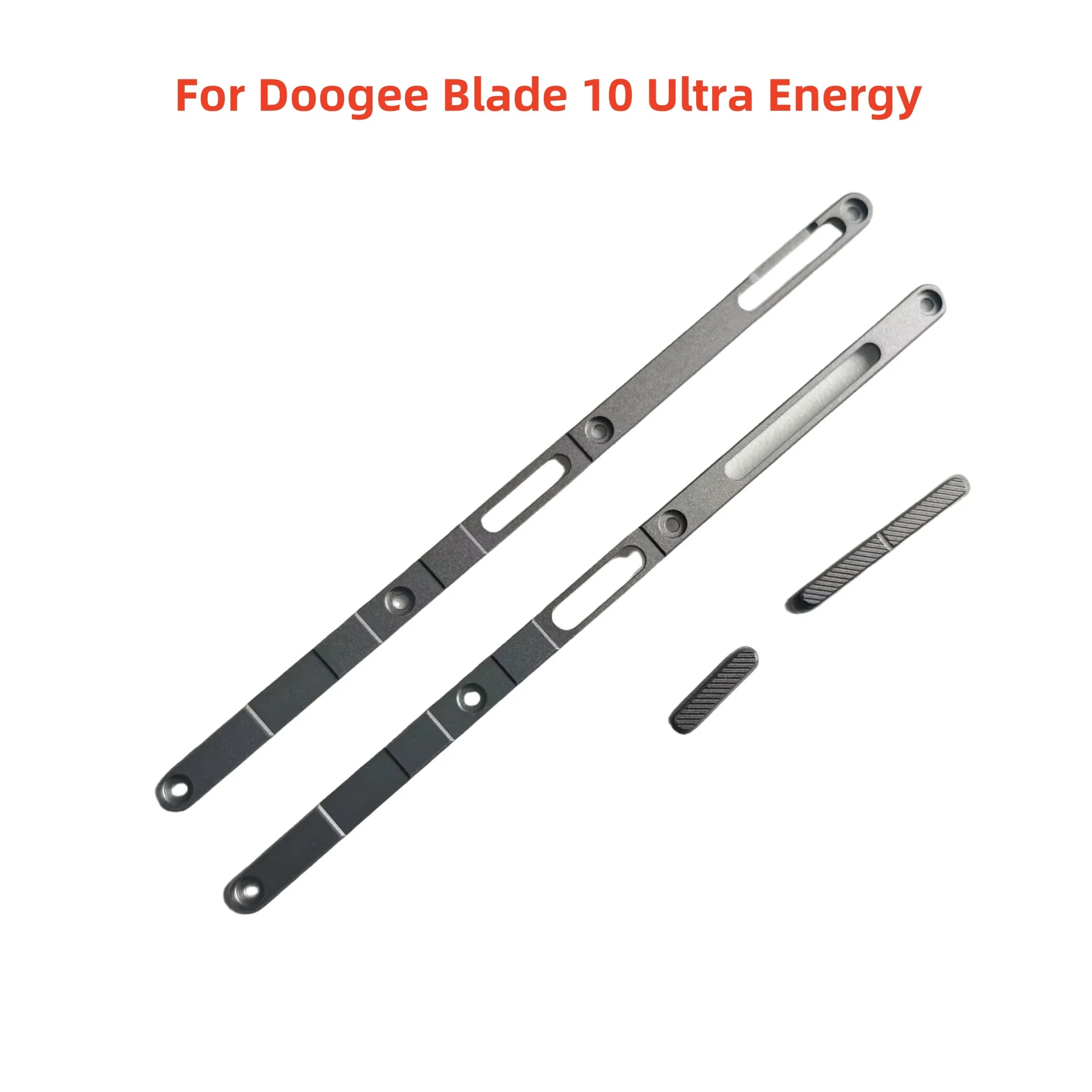 

Pop Original For Doogee Blade 10 Ultra Energy Cell Phone Middle Side Frame Housings Cover Bumper With Volume Custom Keys Button