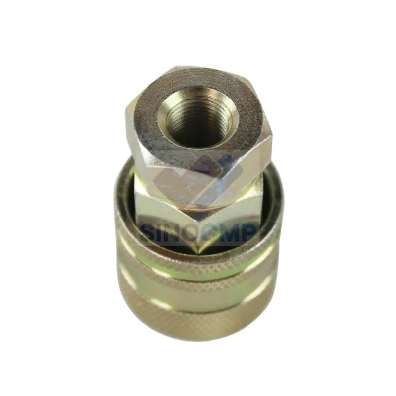 G3/8 Point Test Coupling Quick Connect Hydraulic Pressure Test Kit For CAT CASE