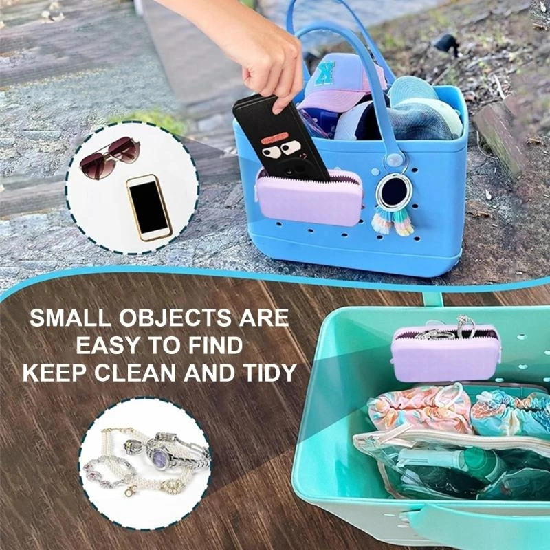 flexible-silicone-insert-for-travel-beach-bag-soft-phone-holder-case-zippered-cosmetics-bag-for-outdoor-activities