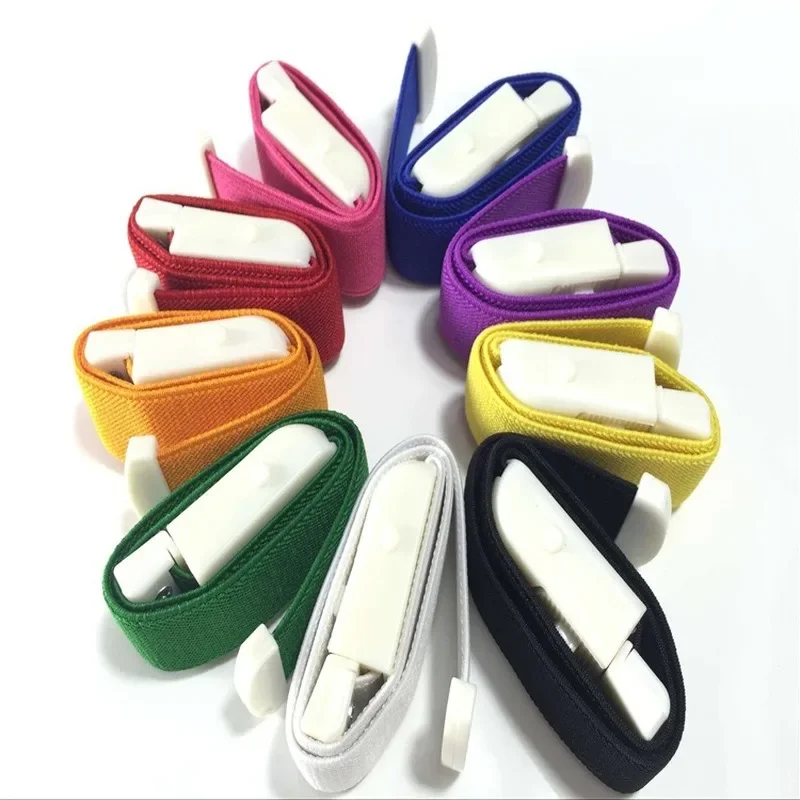 Torniquete a presión ABS de liberación rápida, hebilla de emergencia médica, cinta portátil ajustable, accesorios de emergencia al aire libre, 2,5 cm x 40cm
