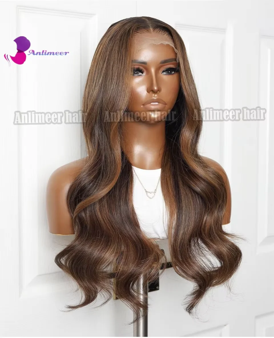 customer order 13x6 lace front human hair wig small size 26inch with 250% high density hair weight about 315grams image 2