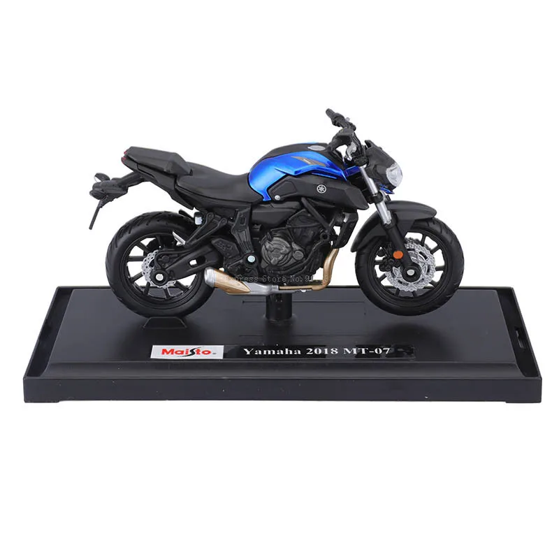 Maisto 1:18 yamaha MT-07 2018 genuine motorcycle static model die cast car collectible gift toy juguetes toy car