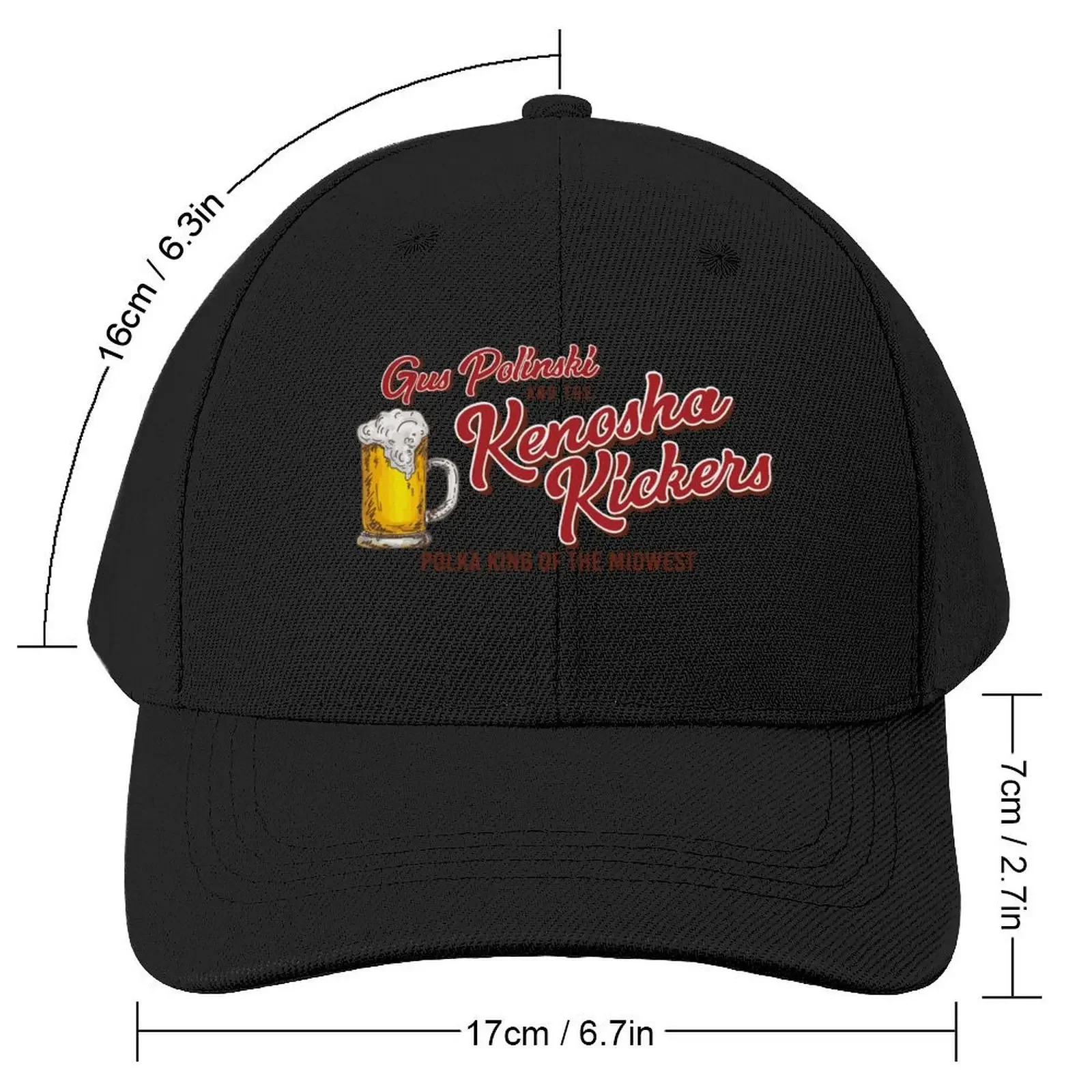 Kenosha Kickers Menunisex, For Parent Father Mother Men And Woman I Love Baseball Cap beach hat Mens Tennis Women's