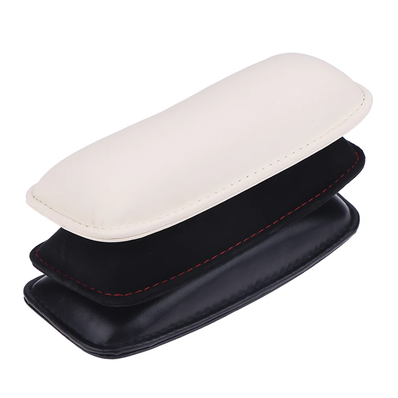 Comfortable Car Leather Knee Cushion Memory Foam Elastic Thigh Support Inside Car Interior Accessories
