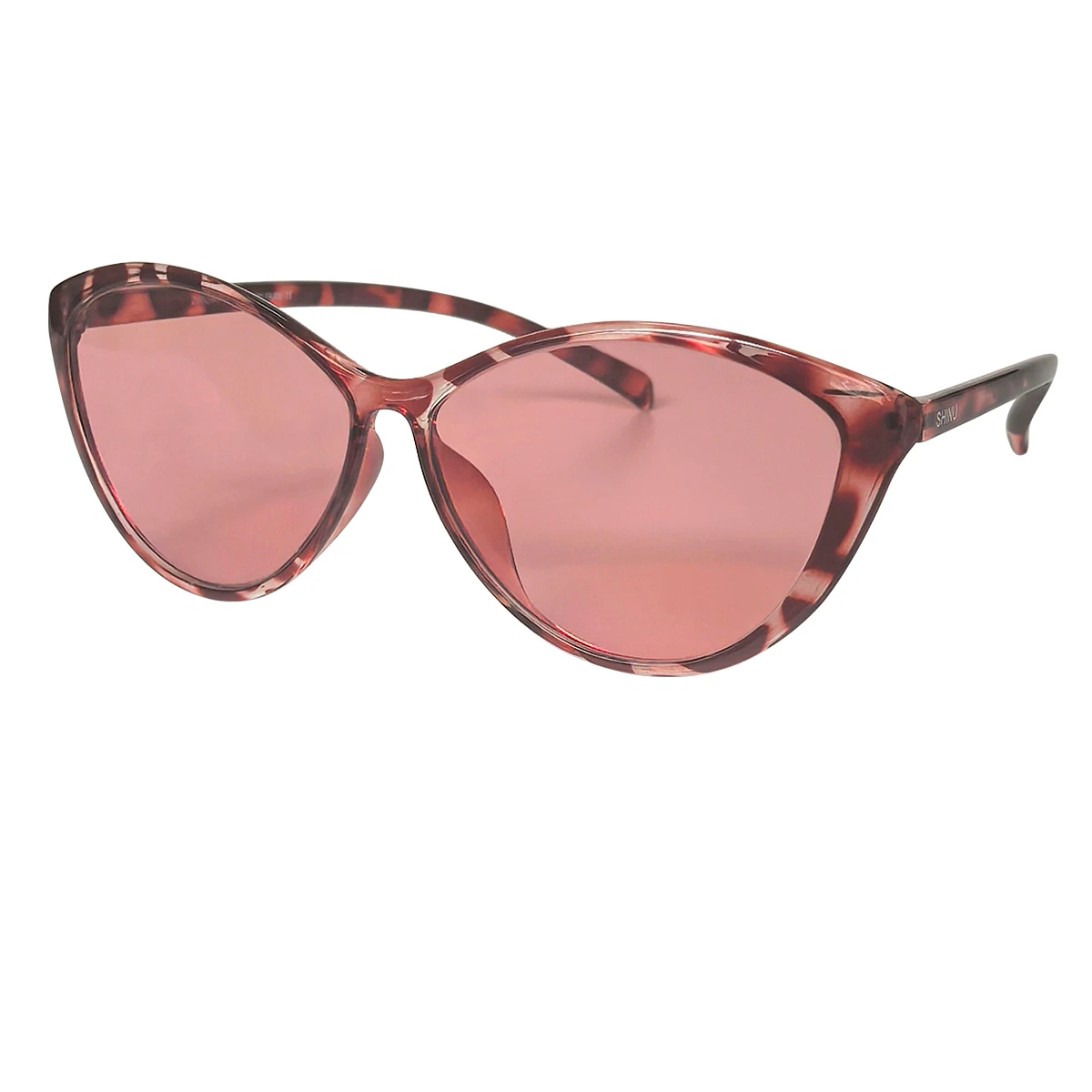 SHINU FL-41 Migraine Glasses FL41 Tinted Glasses Block 480-520nm Blue Green Light Anti Photophobia Tint Color Sunglasses Women view 5