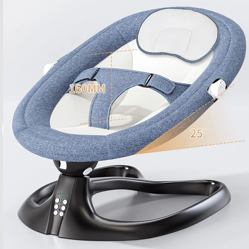 Baby bed electric baby sleep rocking chair Baby bed comfortable chair multi-functional baby comfort recliner