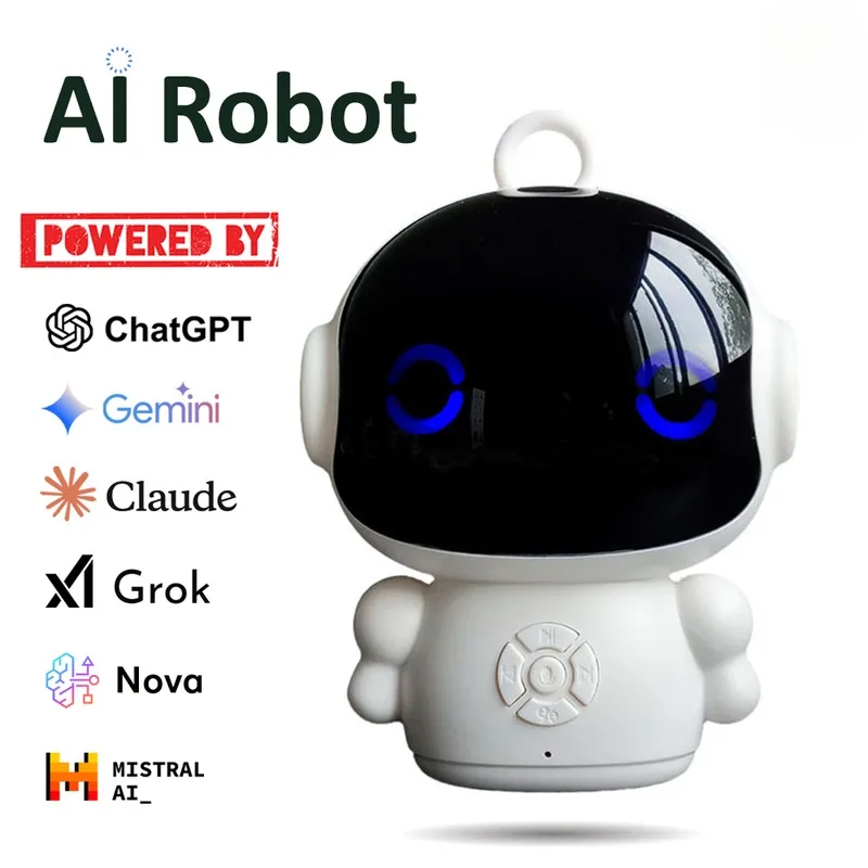 2025New Smart Life AI Voice Recognition Robot Early Education Toys for Kids Speech Interactive Telling Stories Companion Chatbot