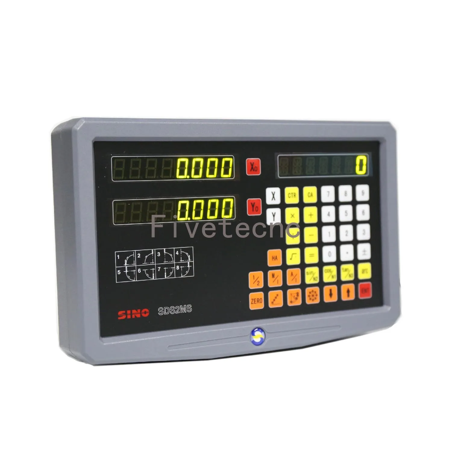 SINO SDS2MS 2 / 3 Axis Digital Readout DRO Display SDS3MS Screen for Lathe Milling Machines