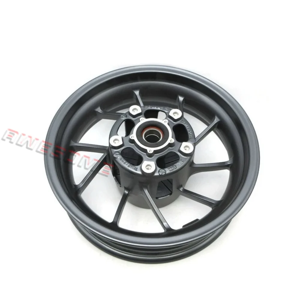 Black Front And Rear Wheel Hubs For Fit SYM ADXTG 400 400ADXTG Adxtg400 400 Adxtg
