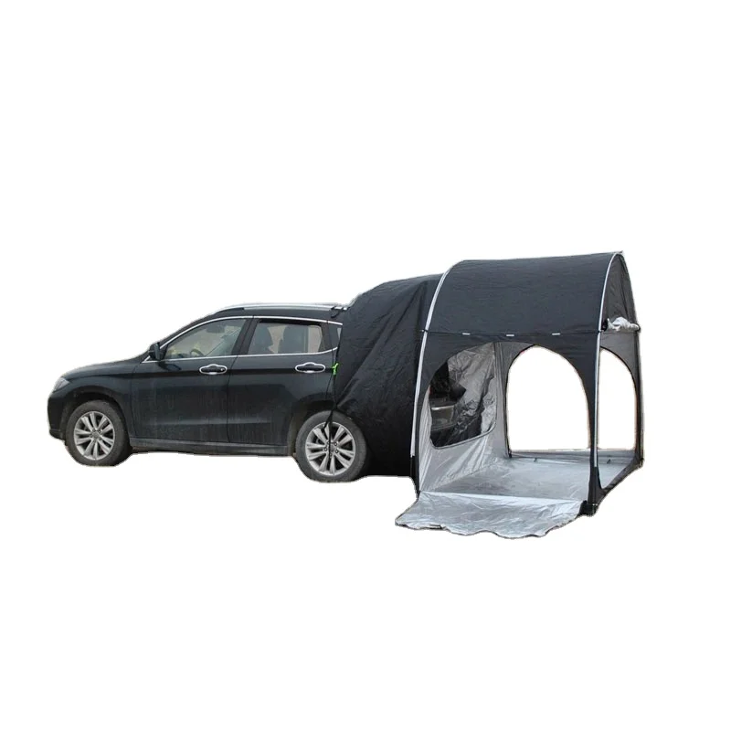 

Portable Waterproof Car Rear Tent Bicycle Extension Tent Outdoor Camping Shelter SUV Large Space Trailer Roof Top Tentcustom