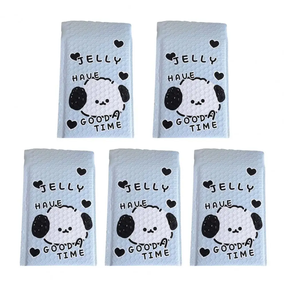 5Pcs Bubble Bags Puppy Express Packing Bag Bubble Mailers Padded Envelopes Small Business Shipping Envelopes Package Bags