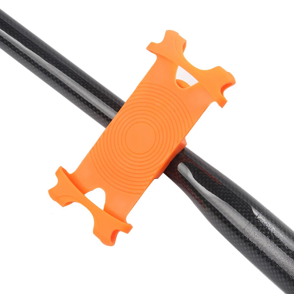 

Universal Bike Phone Holder Shockproof Silicone Aluminum Non-Slip Mount for 4-5.5 Inch Smartphones GPS Navigator Handlebar Clamp