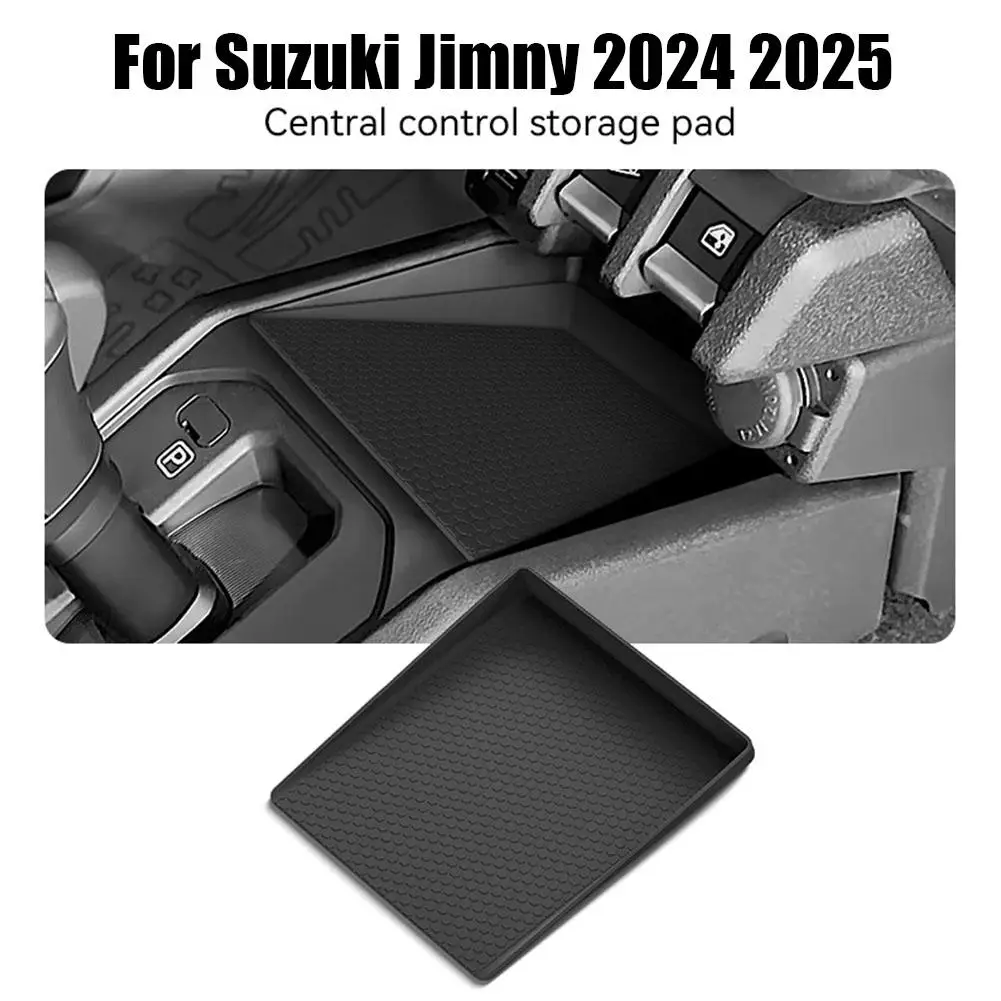 1 Pcs Central Control Storage Mat Storage Box For Suzuki Jimny 2024 2025 Central Tray Pad Organizer Car Interior Accessories